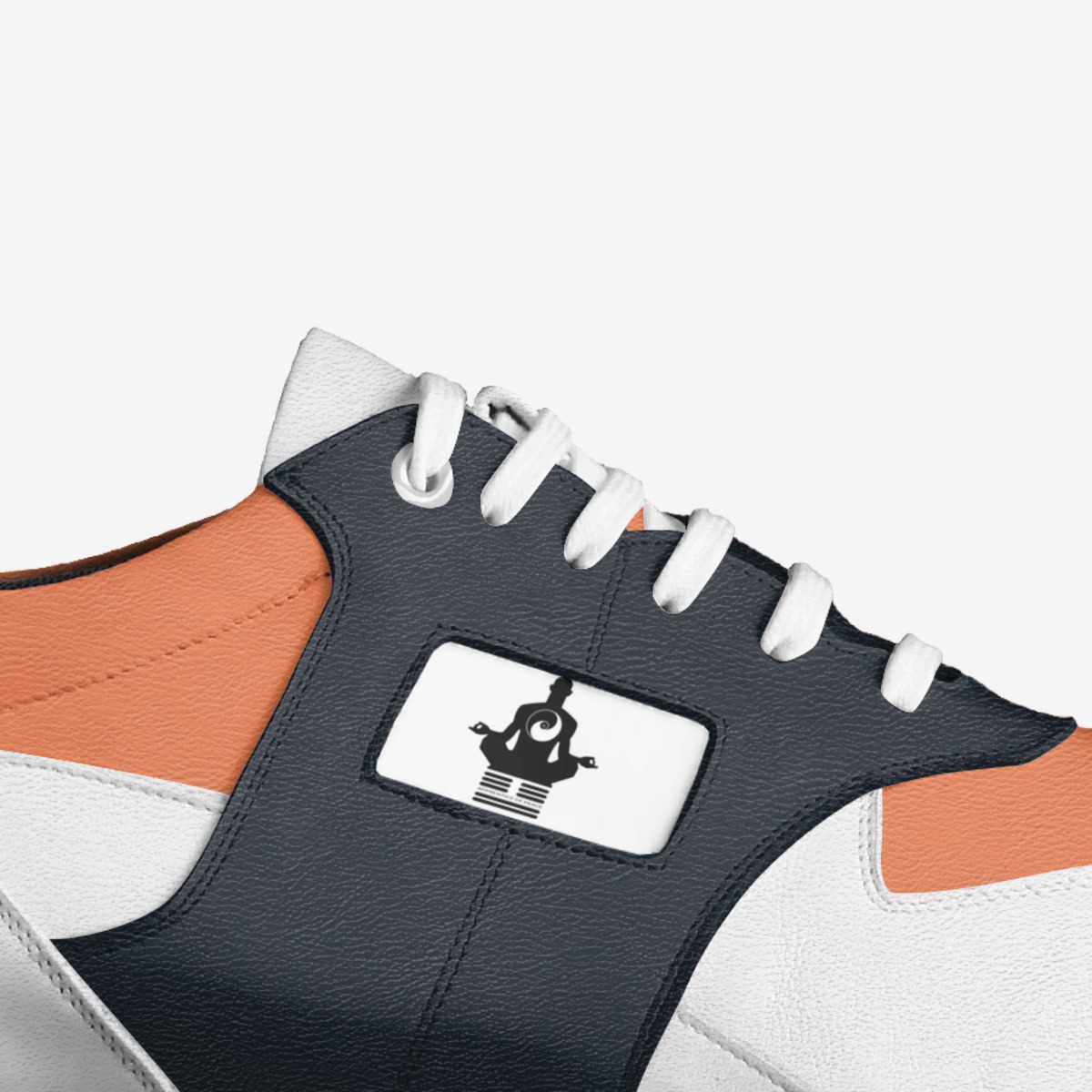 AOP QI MOVEMENT  custom made in Italy shoes by The Apprentice Of Peace | Detail view
