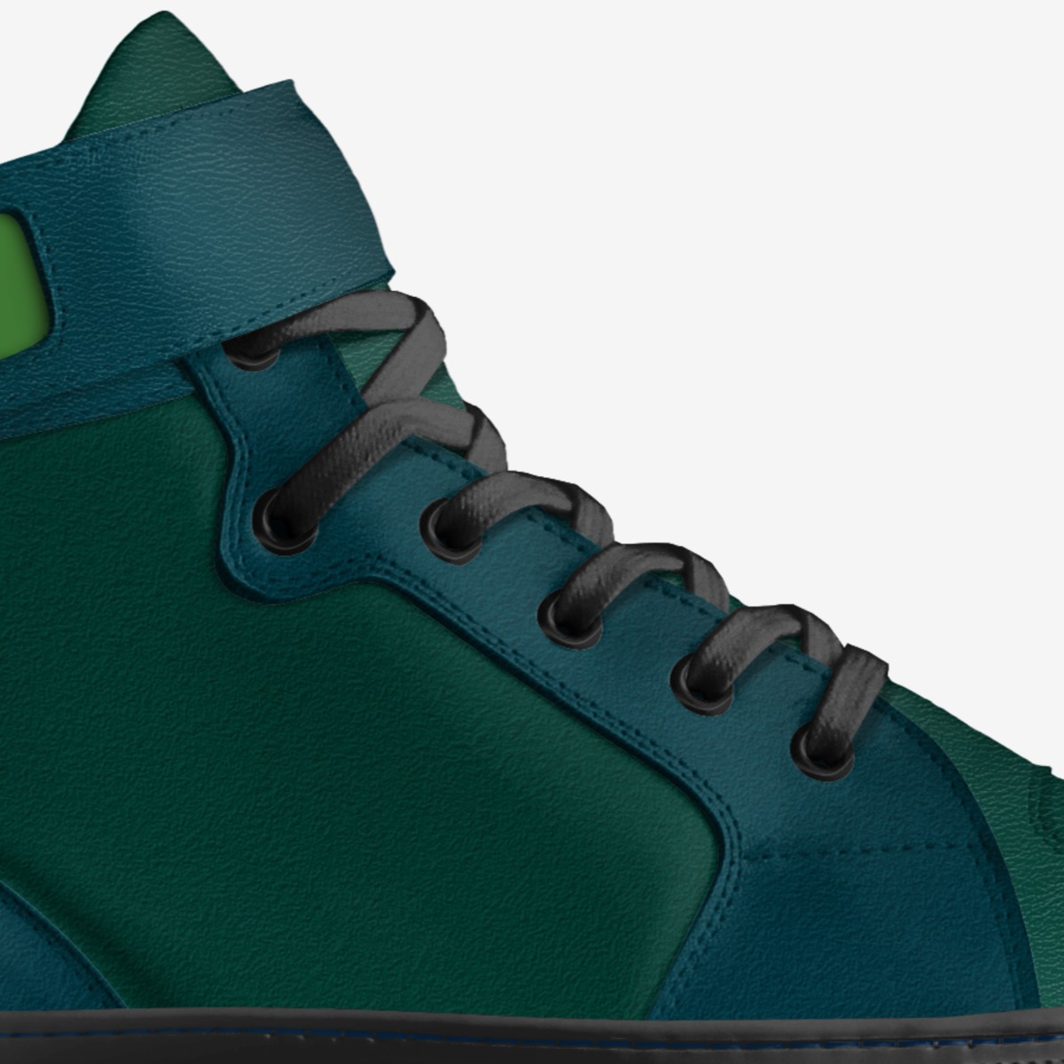 Parkers custom made in Italy shoes by Chanell Parker | Detail view