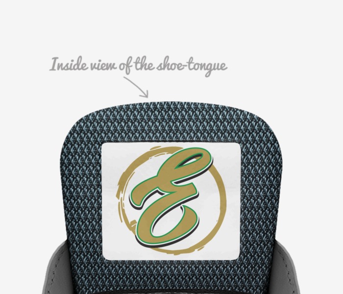 EQLTY Threads custom made in Italy shoes by Dubonnet Phillips | Tongue view