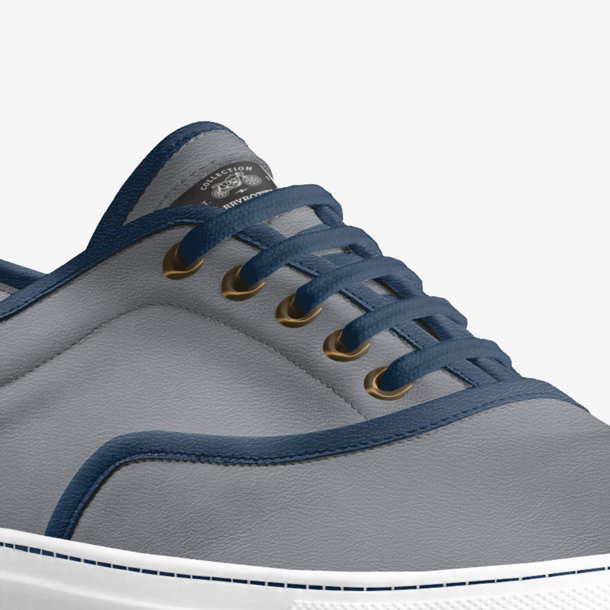 BobbyBottles Low custom made in Italy shoes by Bobby Wronski Jr. | Detail view