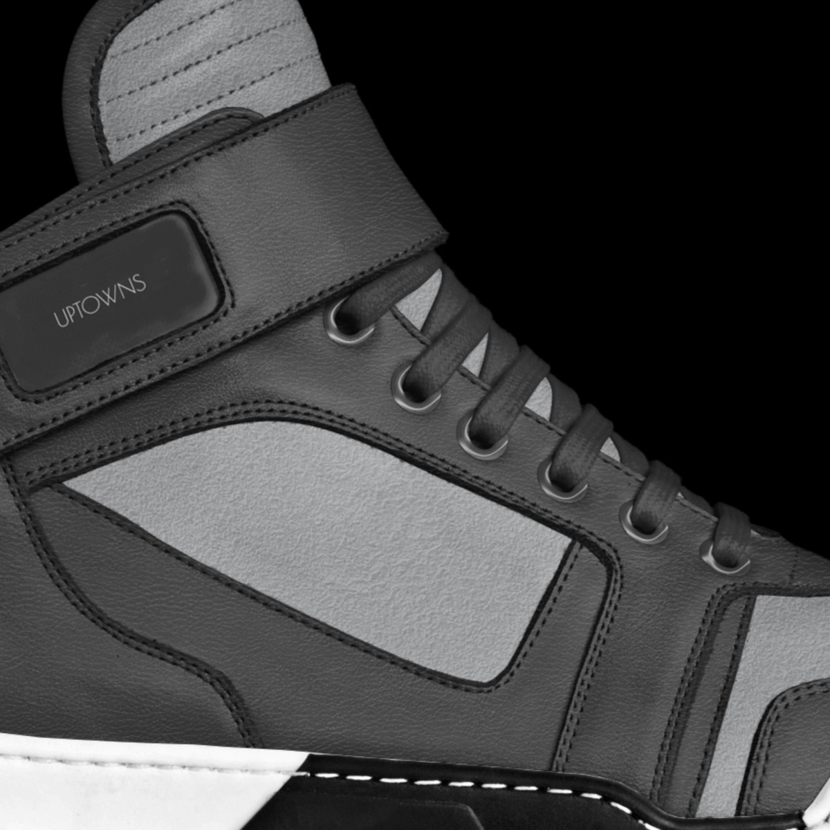 Black high top uptowns online