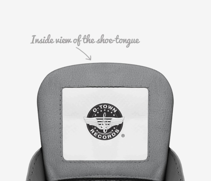 Uptowns custom made in Italy shoes by Lee Jones | Tongue view