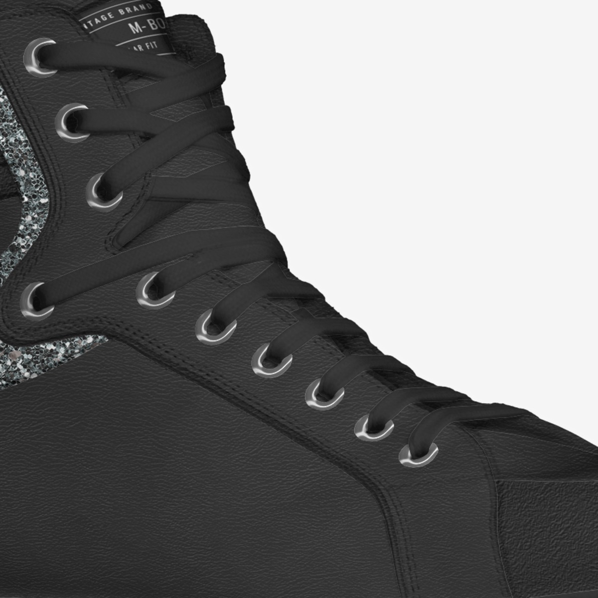 M- boot custom made in Italy shoes by Marvin Correa | Detail view