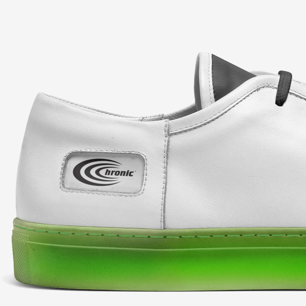 CHRONIC RACER-X custom made in Italy shoes by Chronic Athletics | Detail view