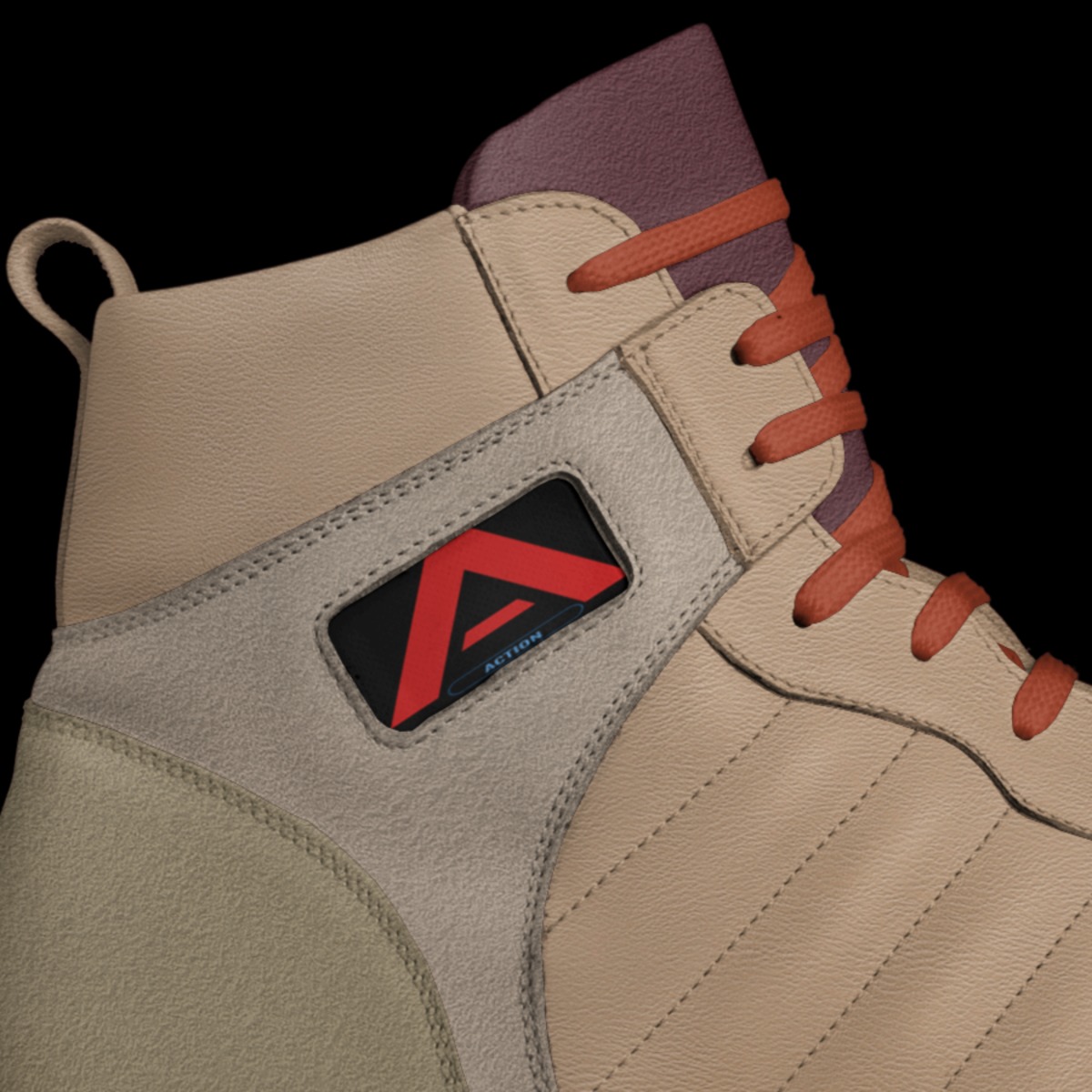 Action brand shoes top