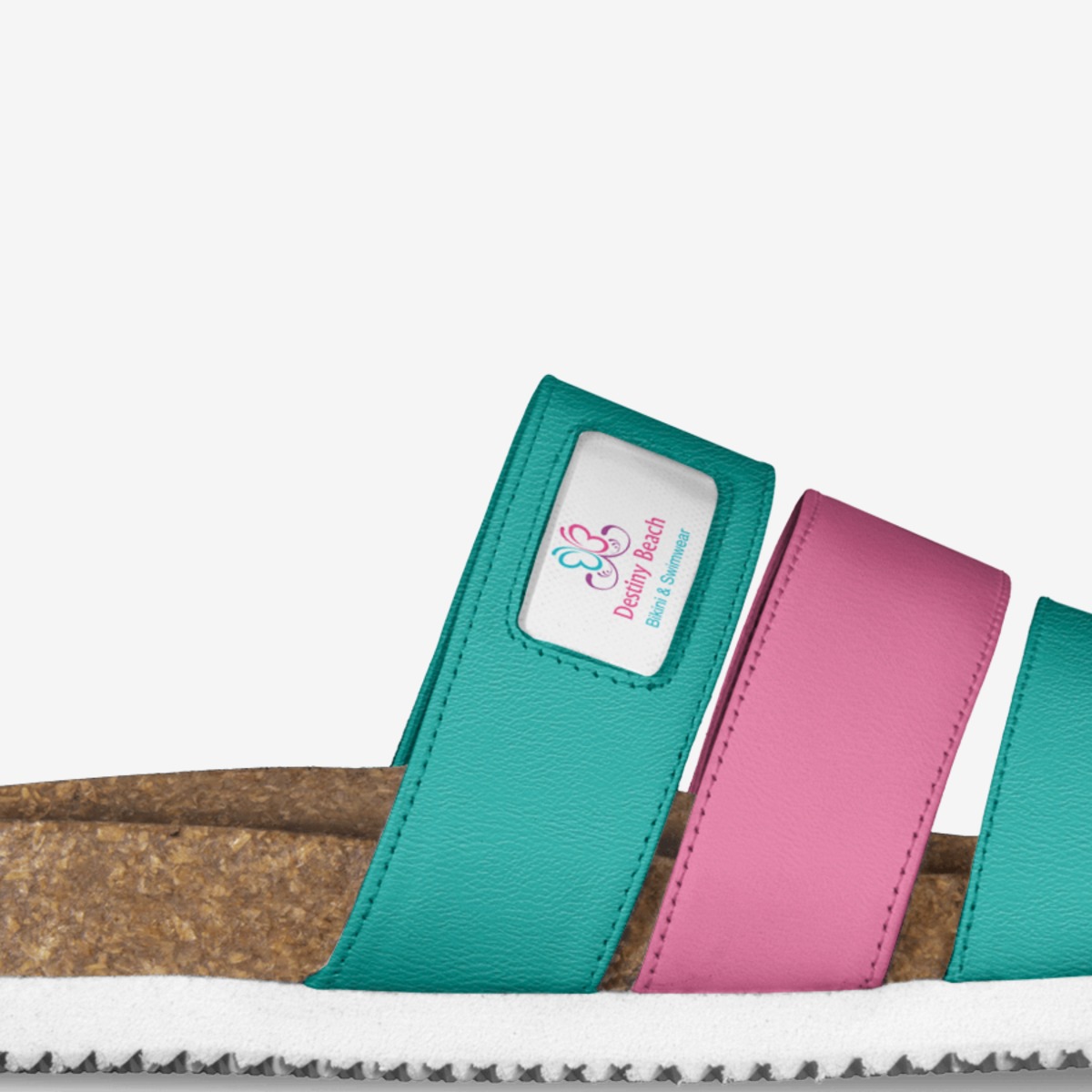 Destiny Beach custom made in Italy shoes by Destiny Marie | Detail view