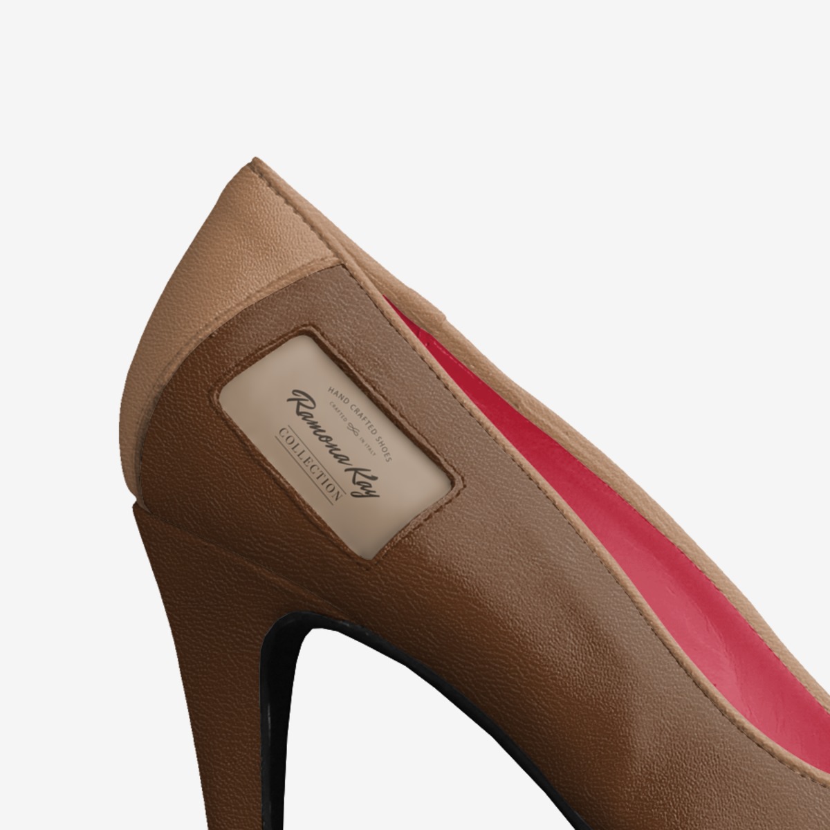 Ramona Kay custom made in Italy shoes by Ramon Blacqc-zarr | Detail view