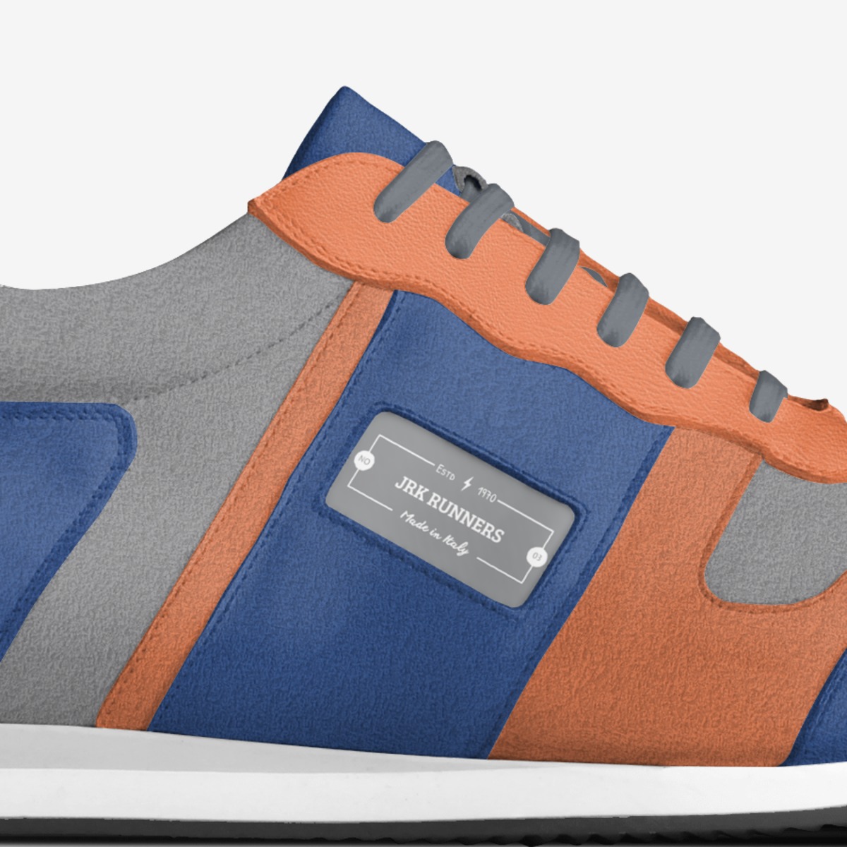 JRK RUNNERS custom made in Italy shoes by Ramon Blacqc-zarr | Detail view