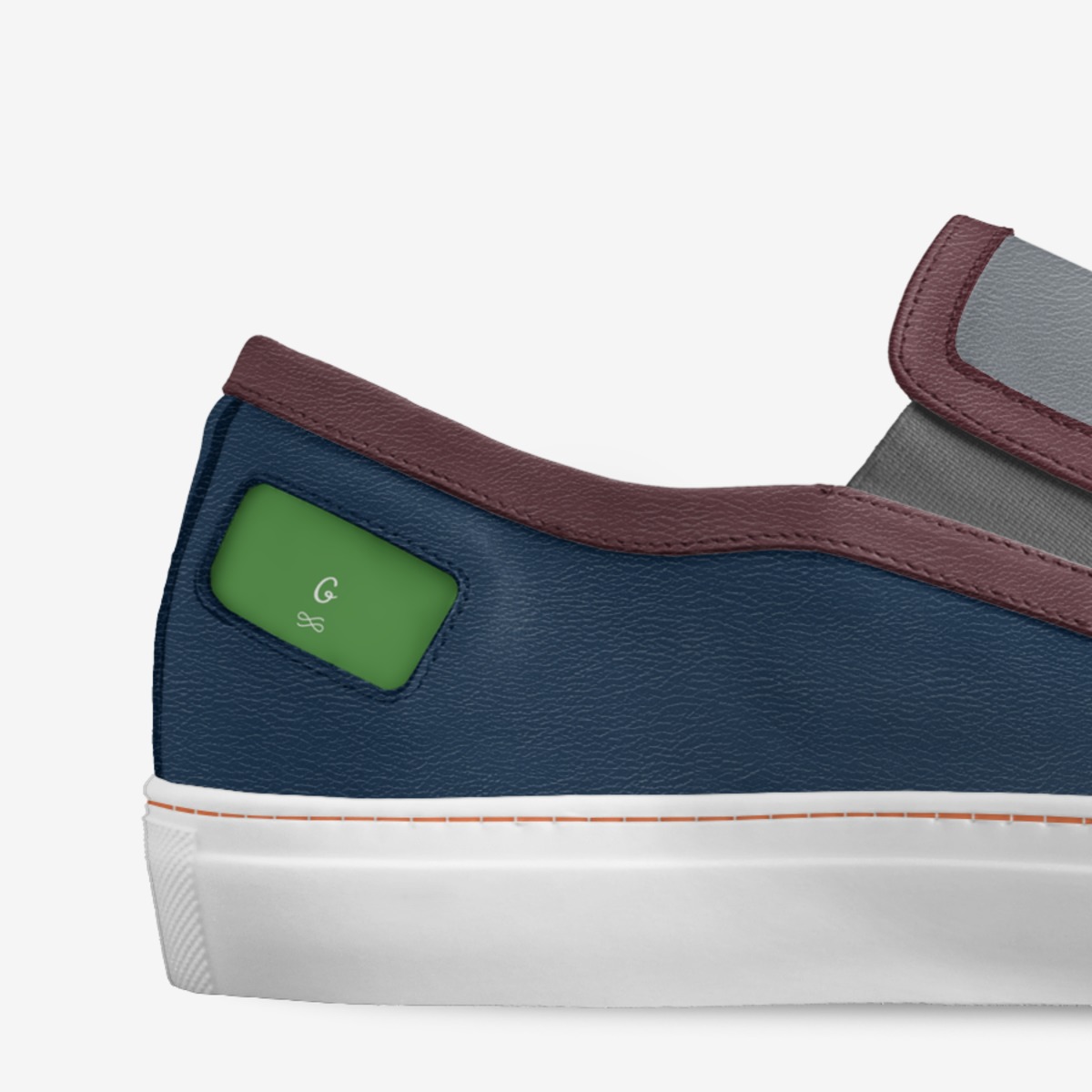 GLX custom made in Italy shoes by Gravity Lordz | Detail view