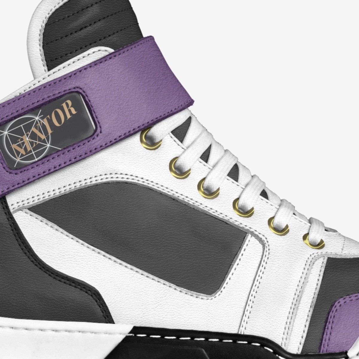 Addo Nex custom made in Italy shoes by Diego Silveira | Detail view