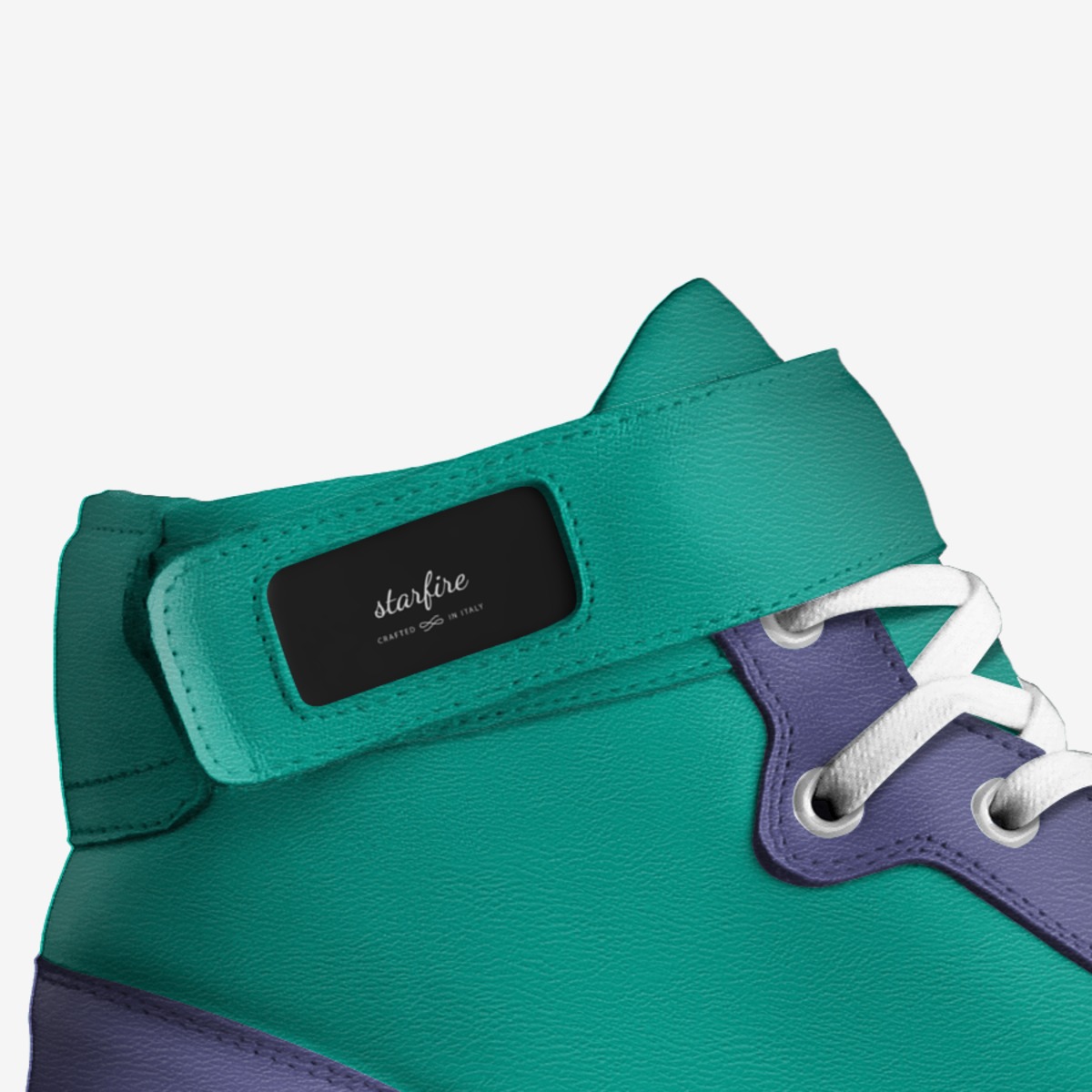 starfire custom made in Italy shoes by Deshon Leggett | Detail view