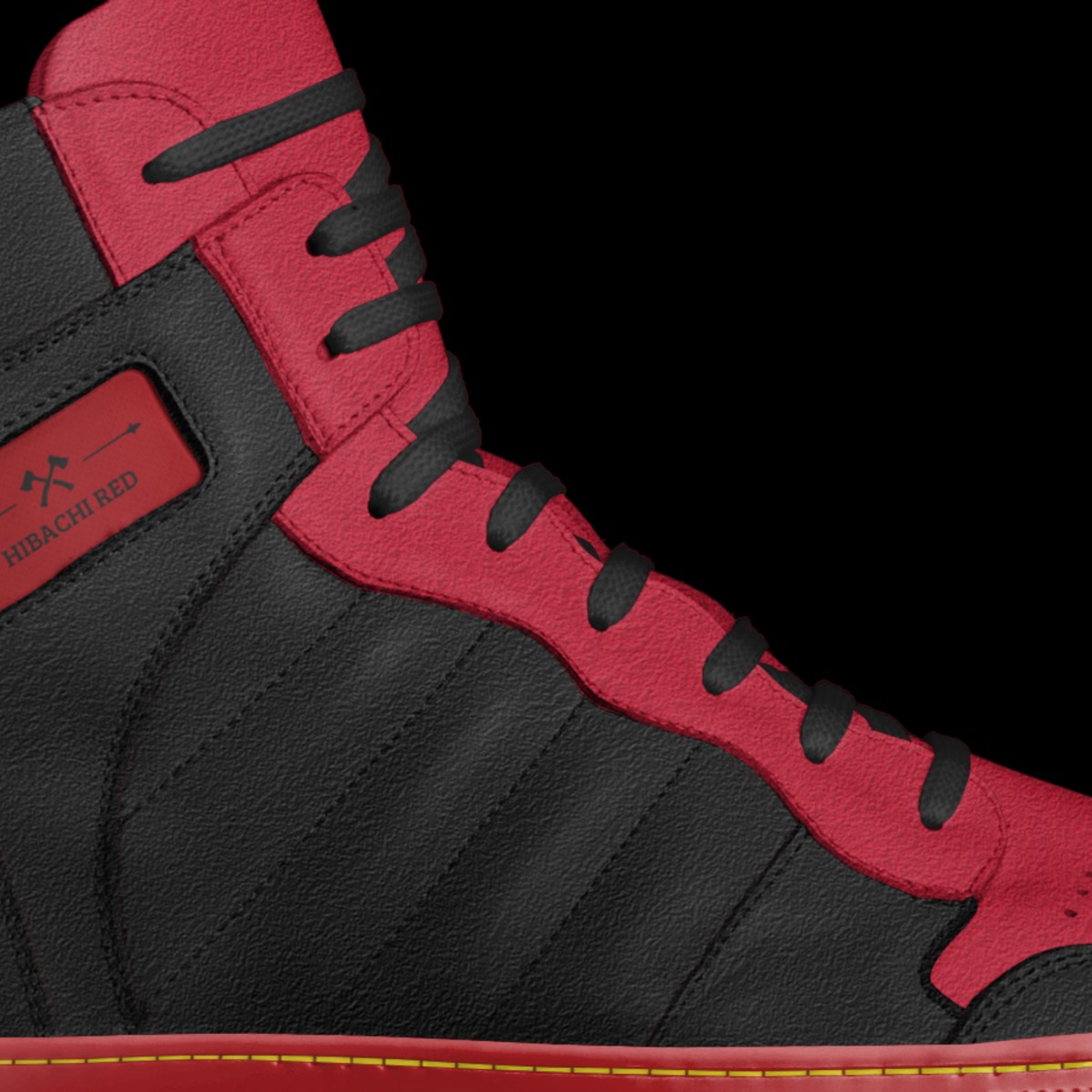 Hibachi Red A Custom Shoe concept by Brandon Reynolds