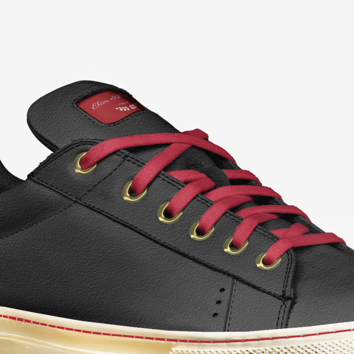 Oro custom made in Italy shoes by Elan Allende | Detail view