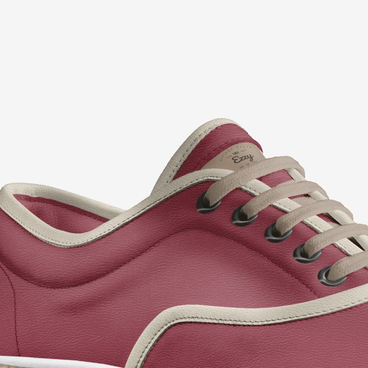 Ezzy custom made in Italy shoes by Mads Ayers | Detail view