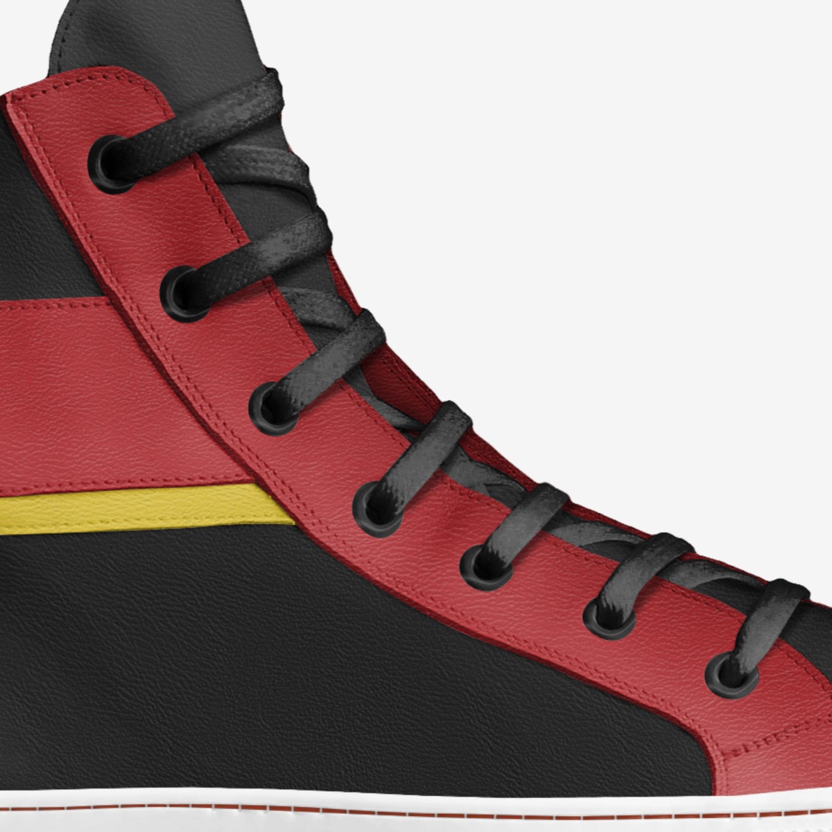 Anomali custom made in Italy shoes by Jawaun Ervin | Detail view