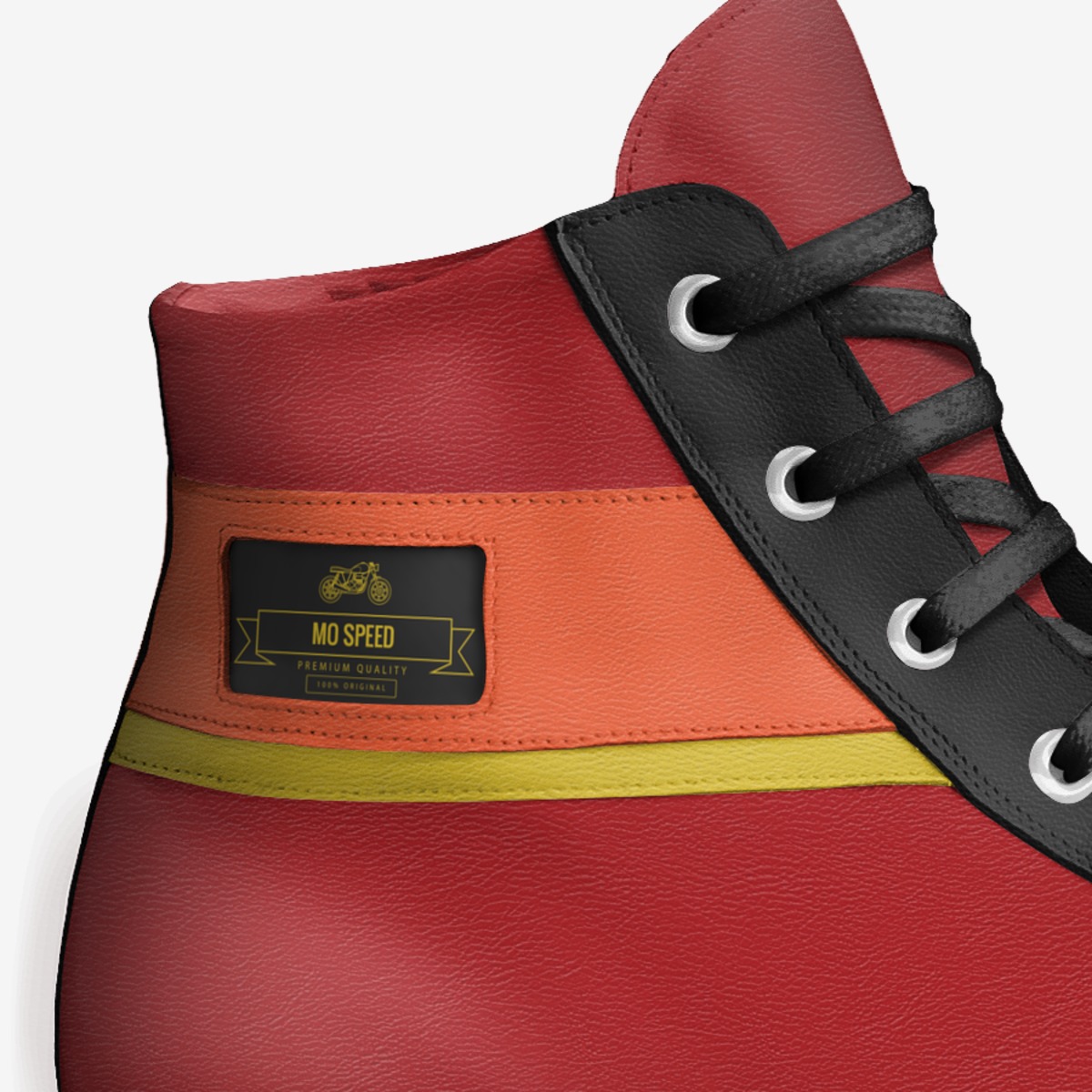 MO SPEED custom made in Italy shoes by M. B. Meyer | Detail view