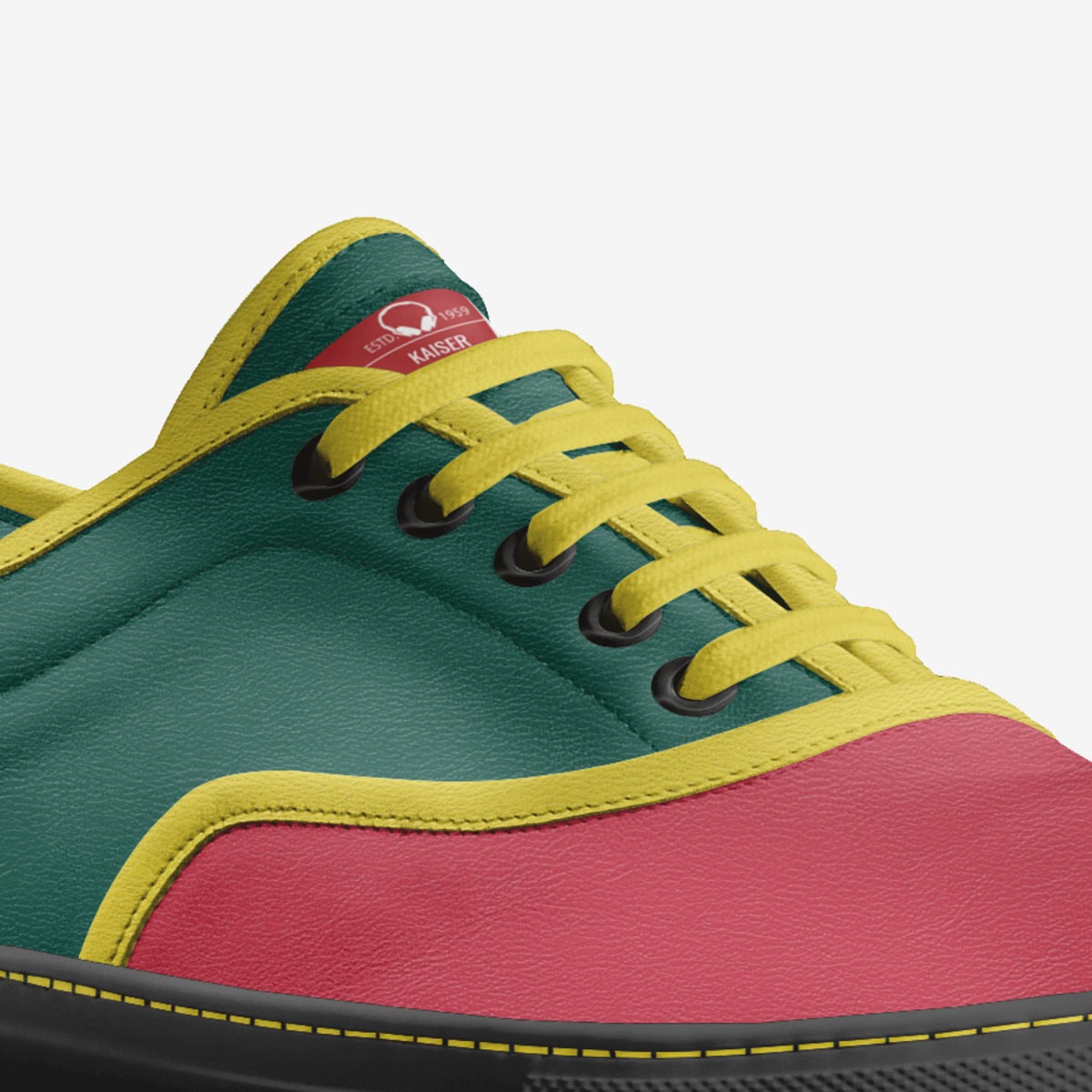 Kaiser custom made in Italy shoes by Nataniel Ramos | Detail view