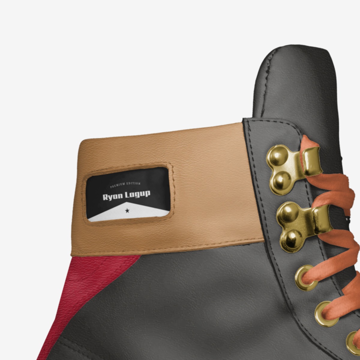 Ryan Lagup custom made in Italy shoes by Ryan Pugal | Detail view