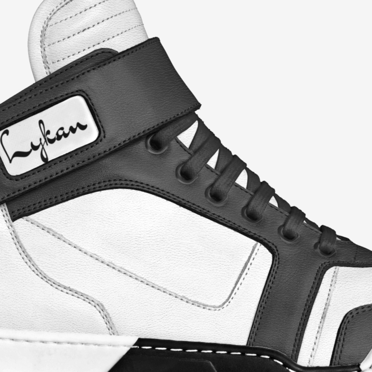 Space X custom made in Italy shoes by Matthew Ellard | Detail view
