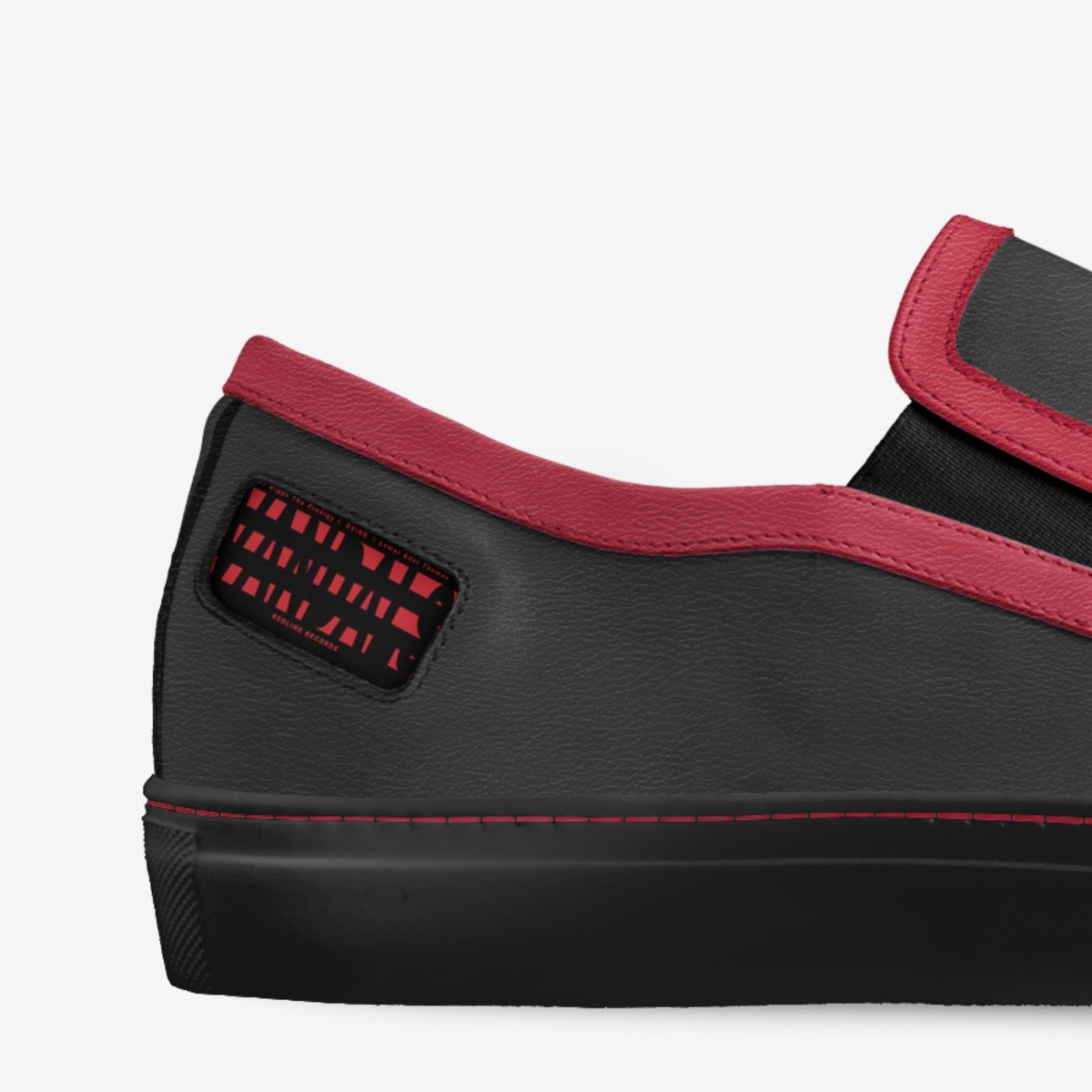 VANDALS custom made in Italy shoes by Necca Seamora | Detail view