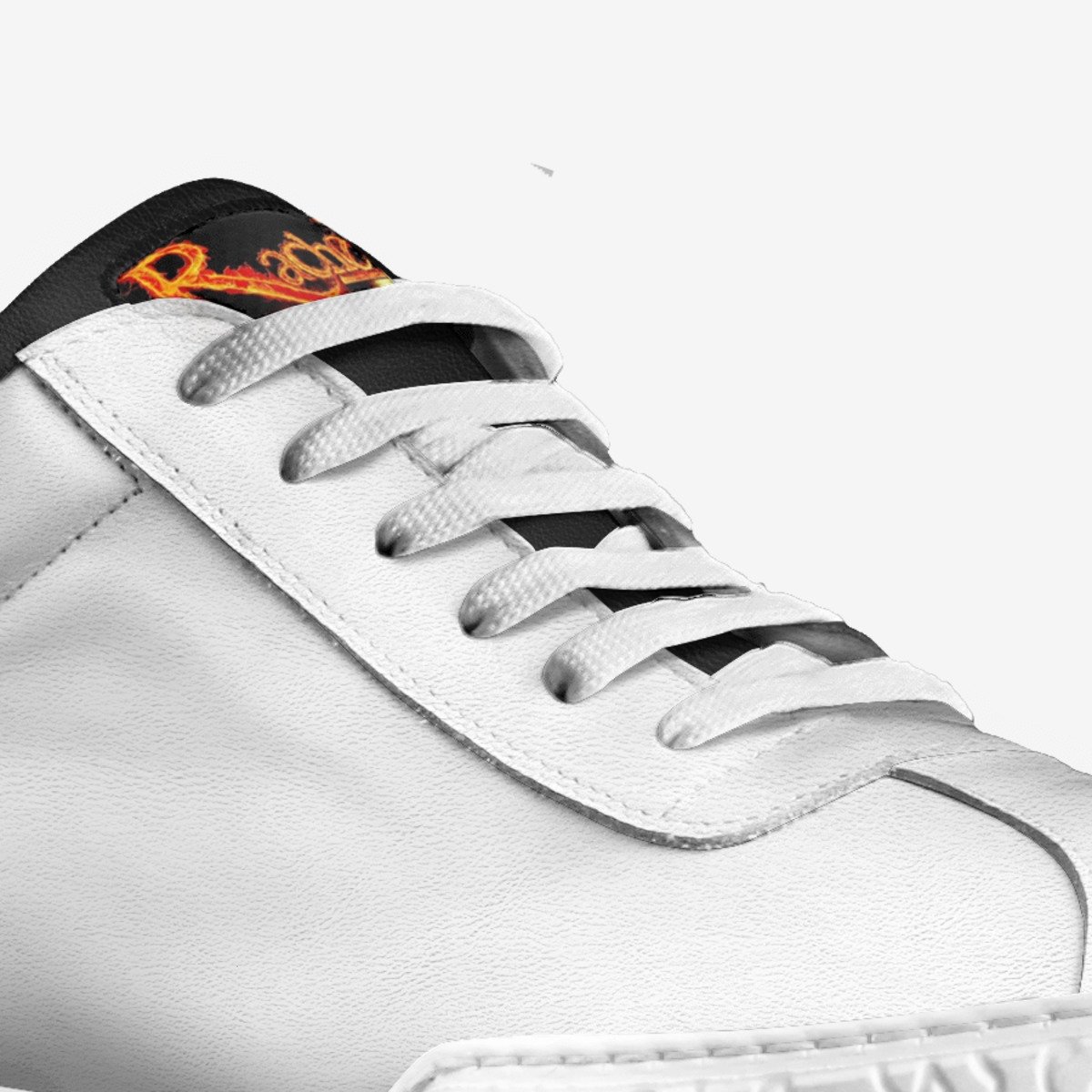Tripple custom made in Italy shoes by Rachel Ekinde | Detail view