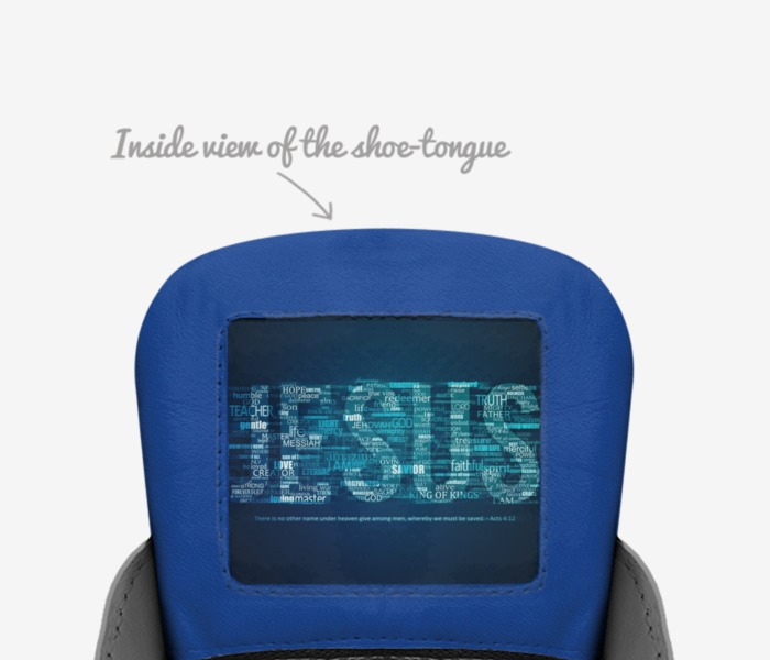 FAITH custom made in Italy shoes by Angelicvoices Evans | Tongue view