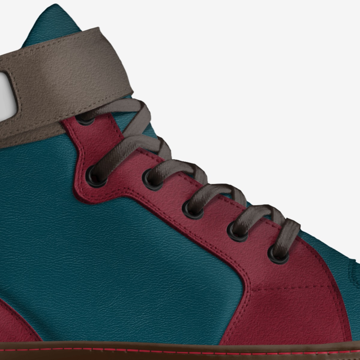 Volantes custom made in Italy shoes by Vernessa Volante Spuyt | Detail view