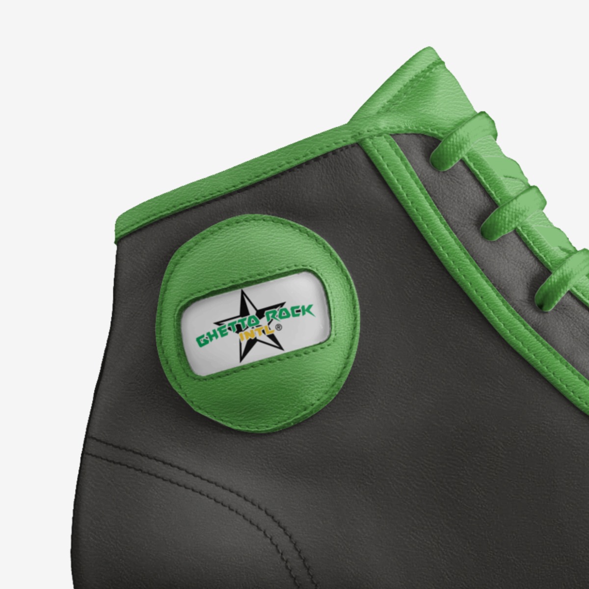 Ghet2Rock Intl custom made in Italy shoes by Orlando Penny | Detail view