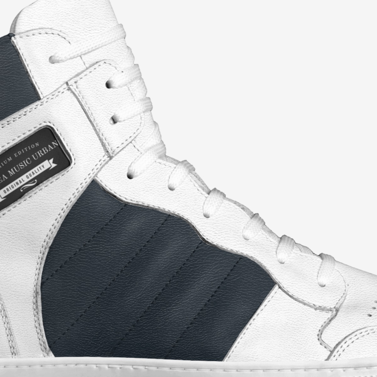Roblea Music Urban custom made in Italy shoes by Robert Leach | Detail view