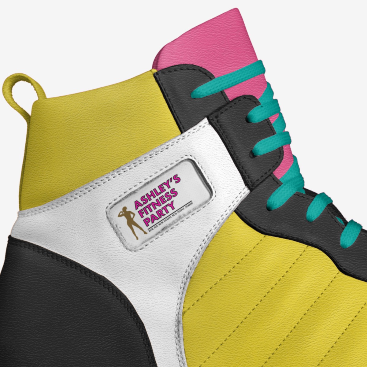 AFP Fit Kicks custom made in Italy shoes by Ashley Johnson | Detail view