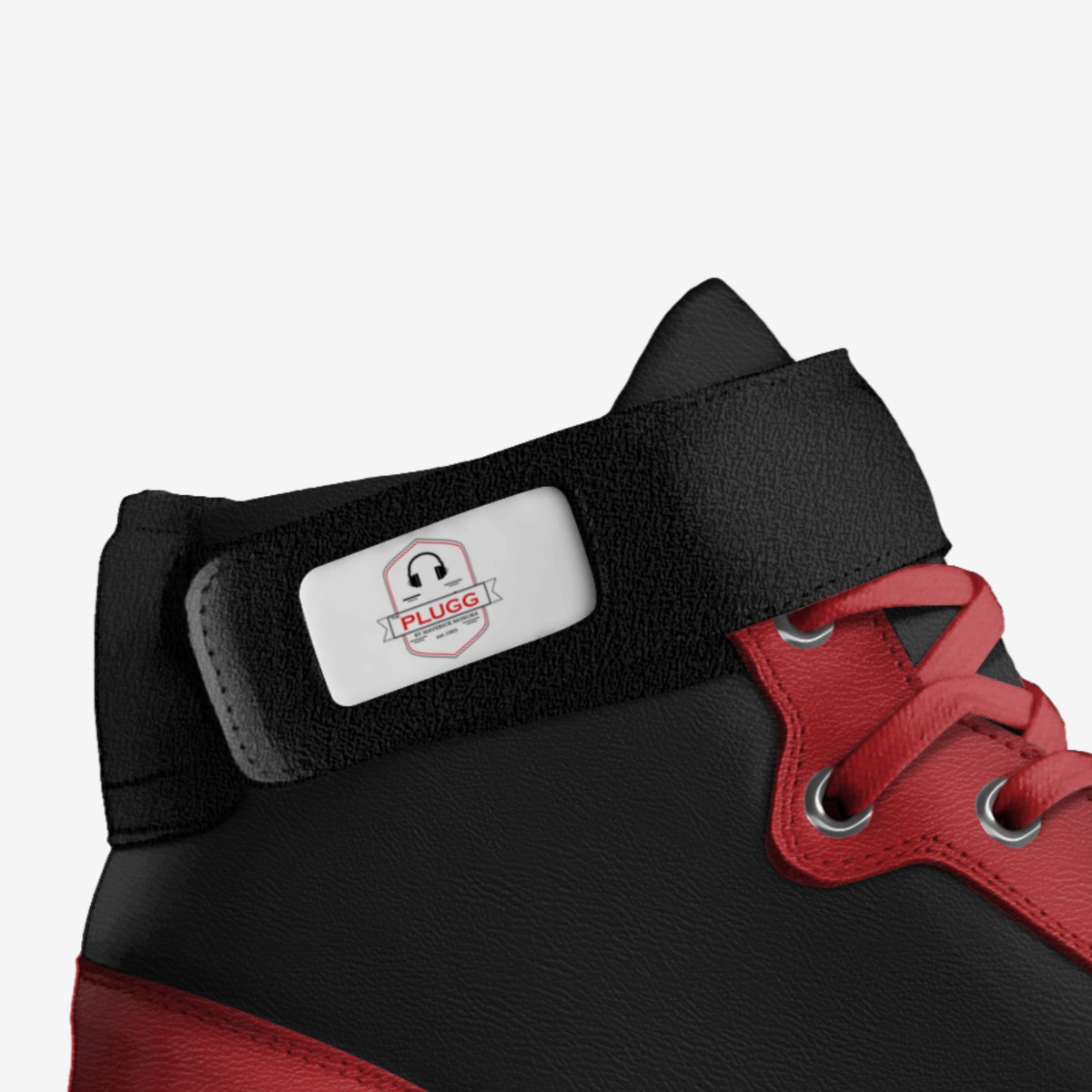 PLUGG custom made in Italy shoes by Maverick Monoka | Detail view