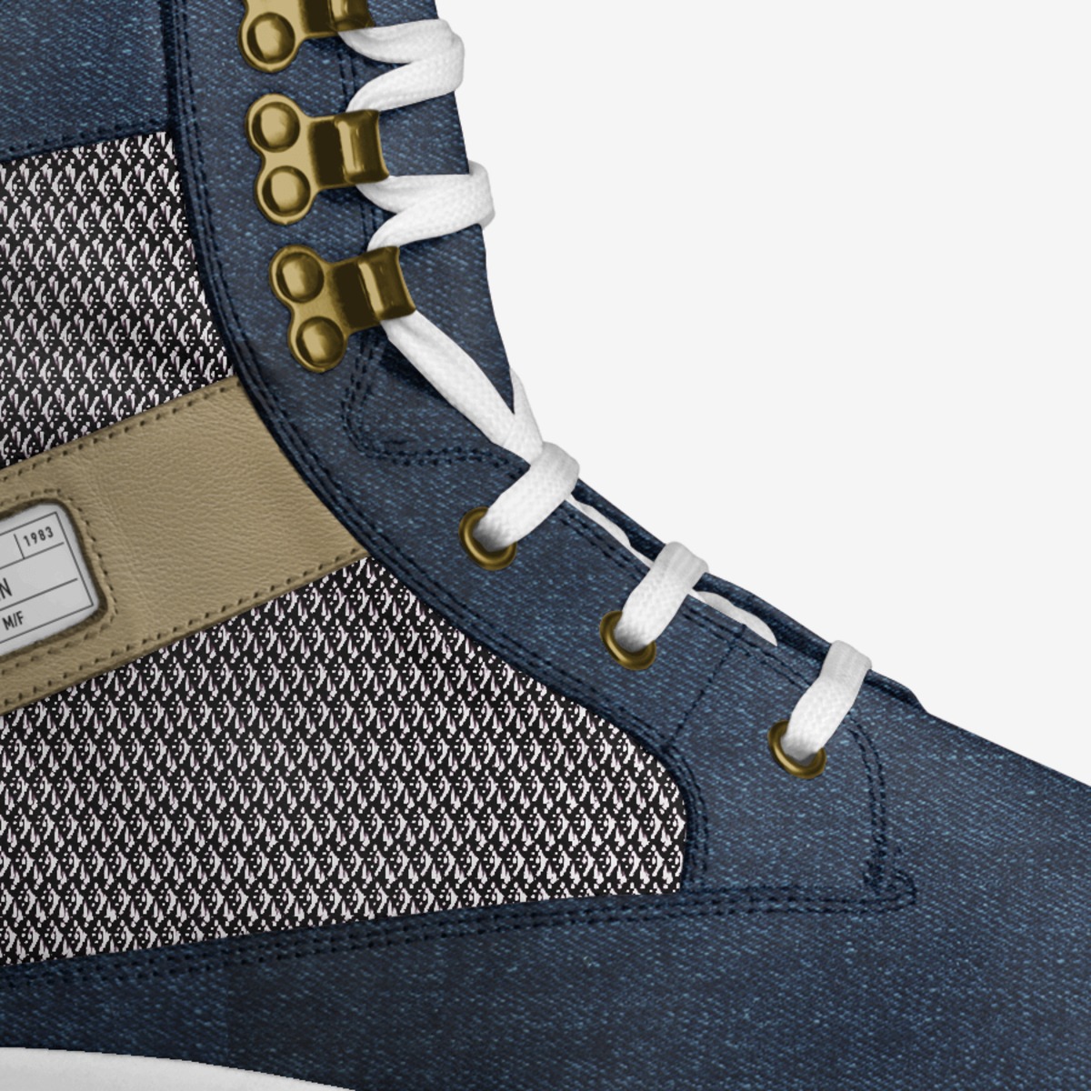TS1 custom made in Italy shoes by Truman Styles | Detail view