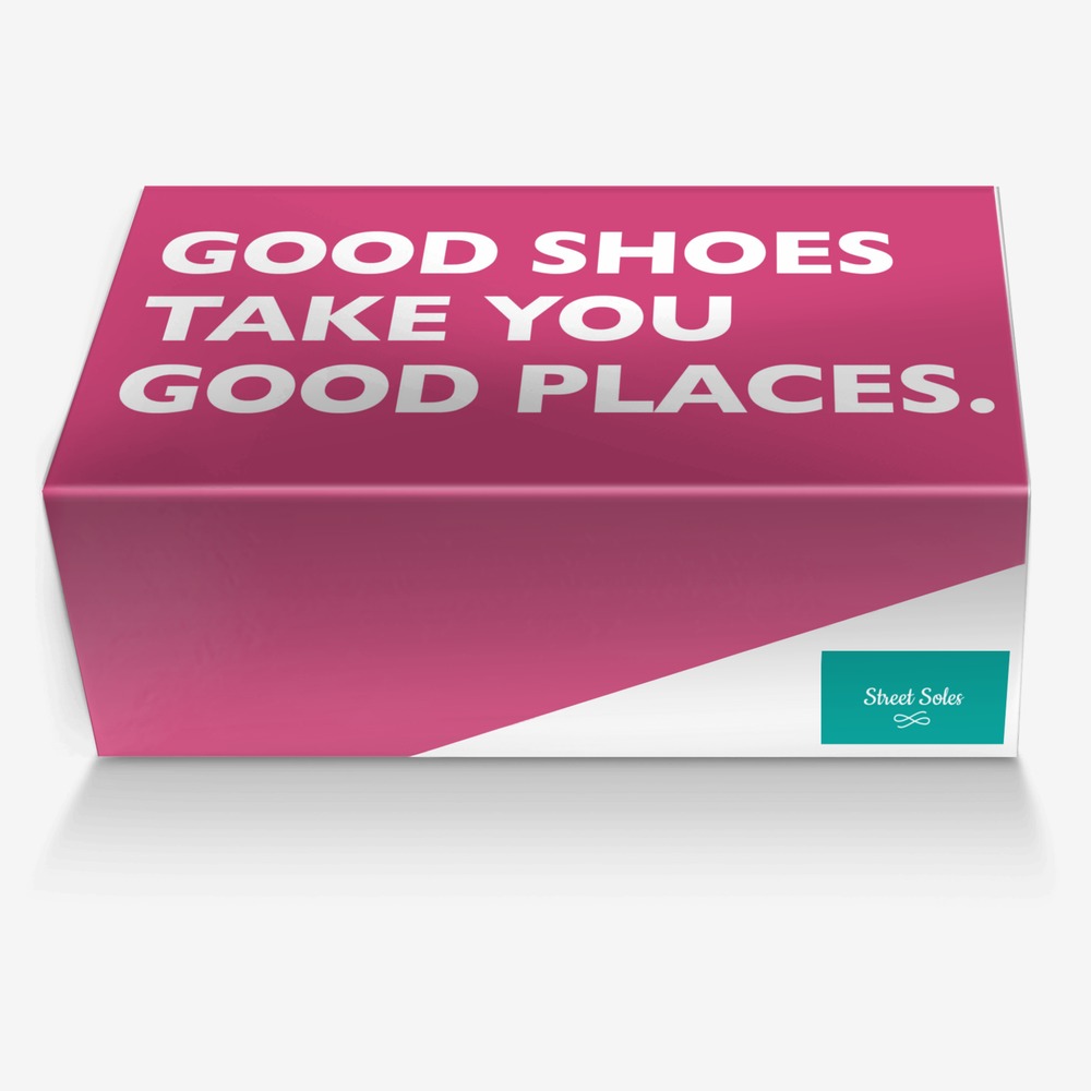 Street Soles custom made in Italy shoes by Robert Kirkman | Box view