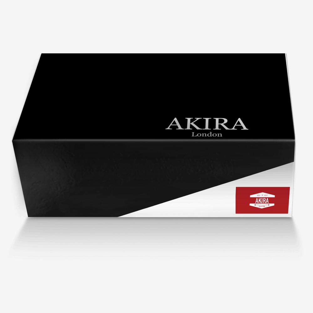 AKIRA custom made in Italy shoes by A C | Box view