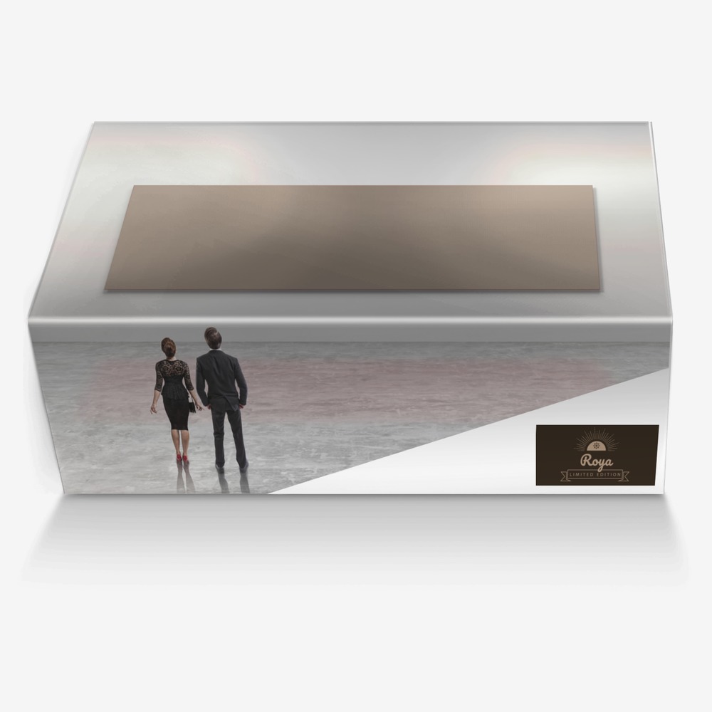 Roya custom made in Italy shoes by Roya Gheitasvand | Box view