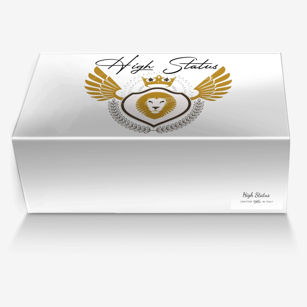 High Status  custom made in Italy shoes by Ernest Ruffin | Box view