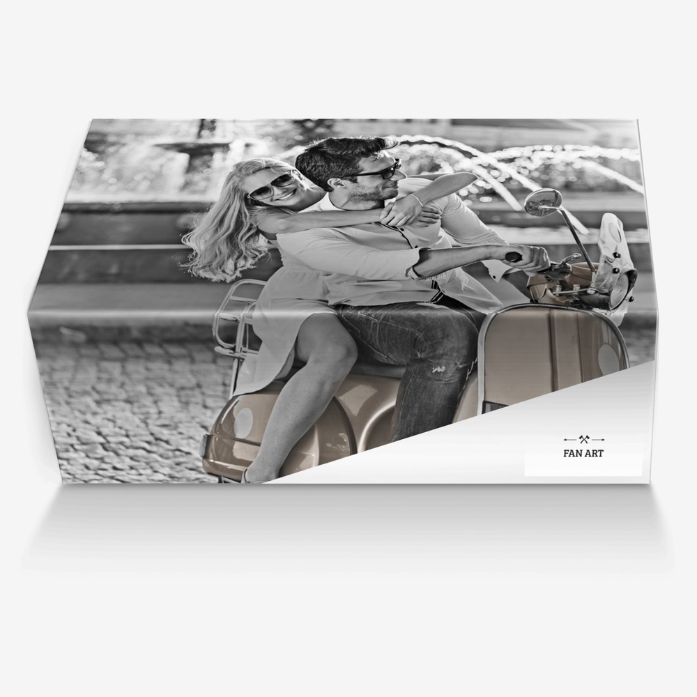 Fan Art custom made in Italy shoes by Arfan Fitrananda | Box view