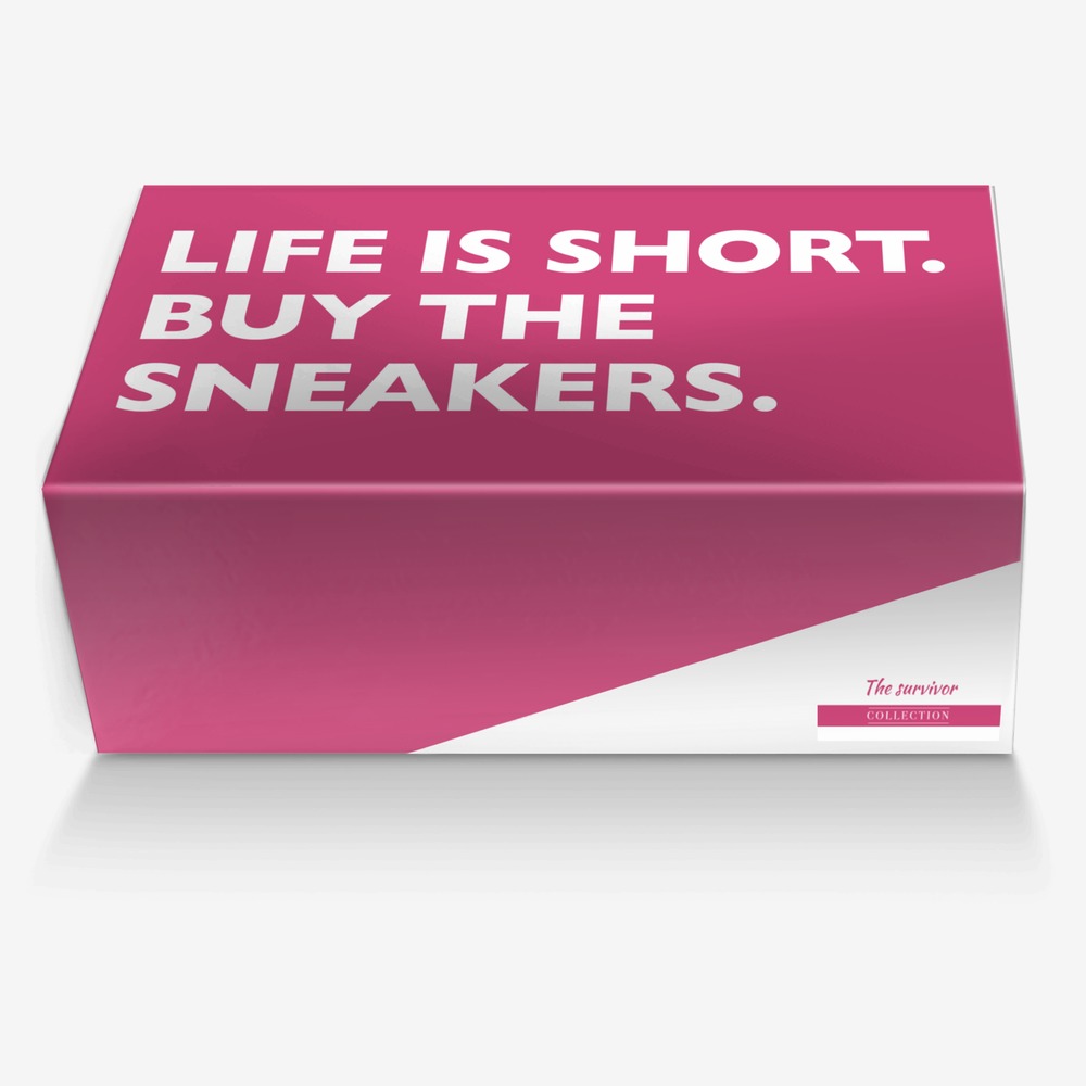 The survivor custom made in Italy shoes by Pamela Butler | Box view