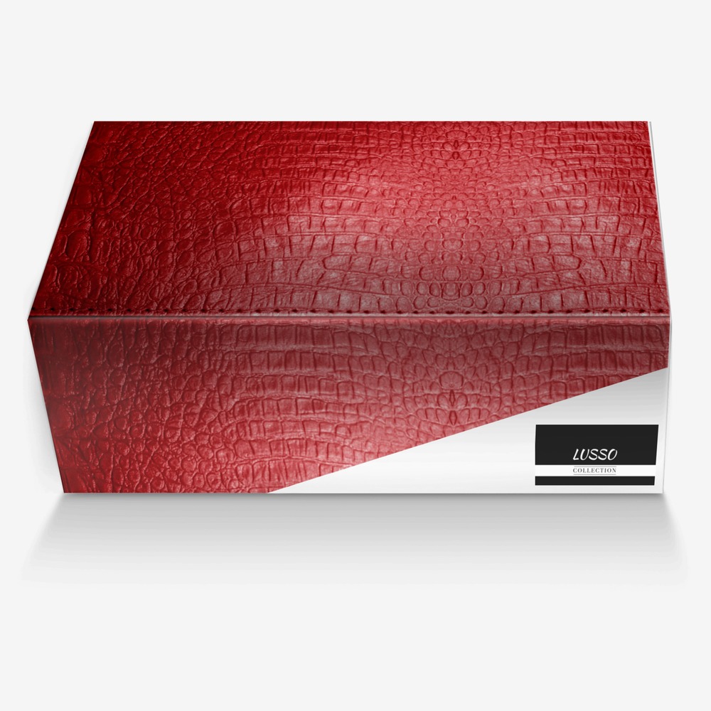 LUSSO  custom made in Italy shoes by Naseeb Ellahi | Box view