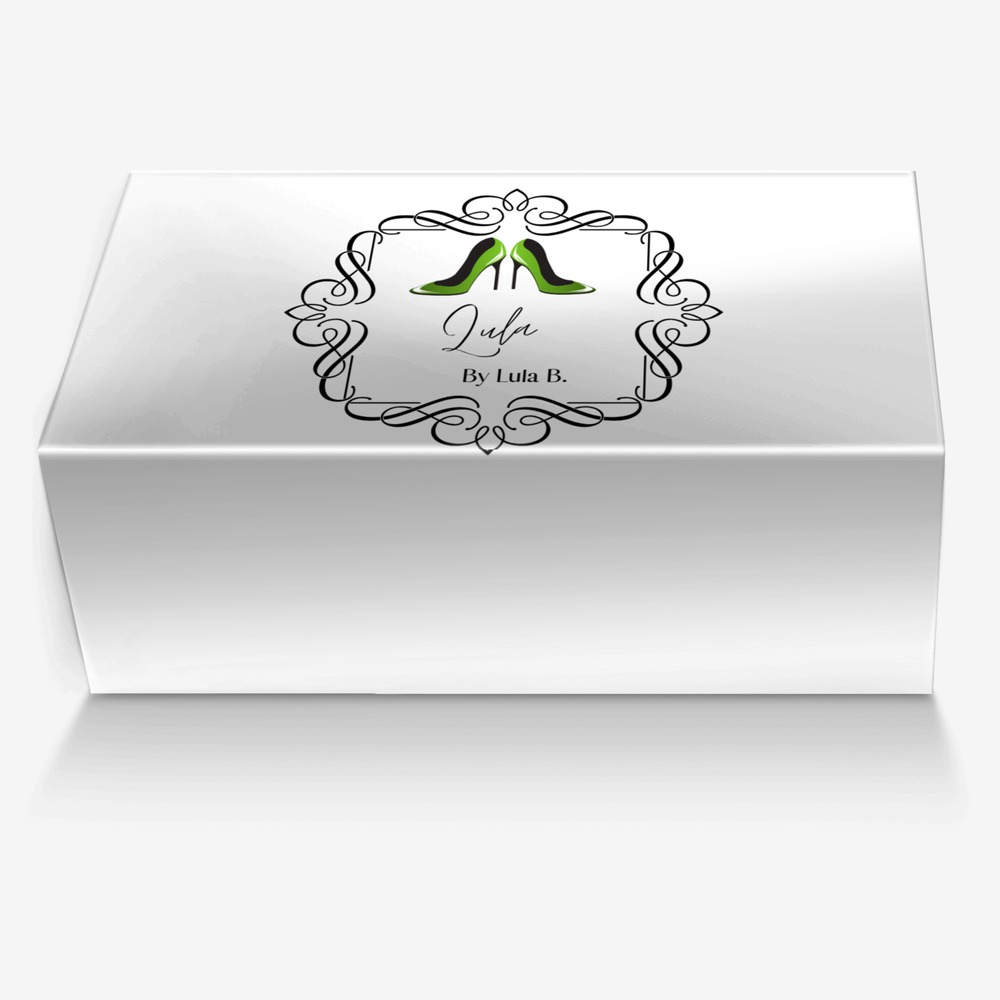 Sammi custom made in Italy shoes by Lula B | Box view