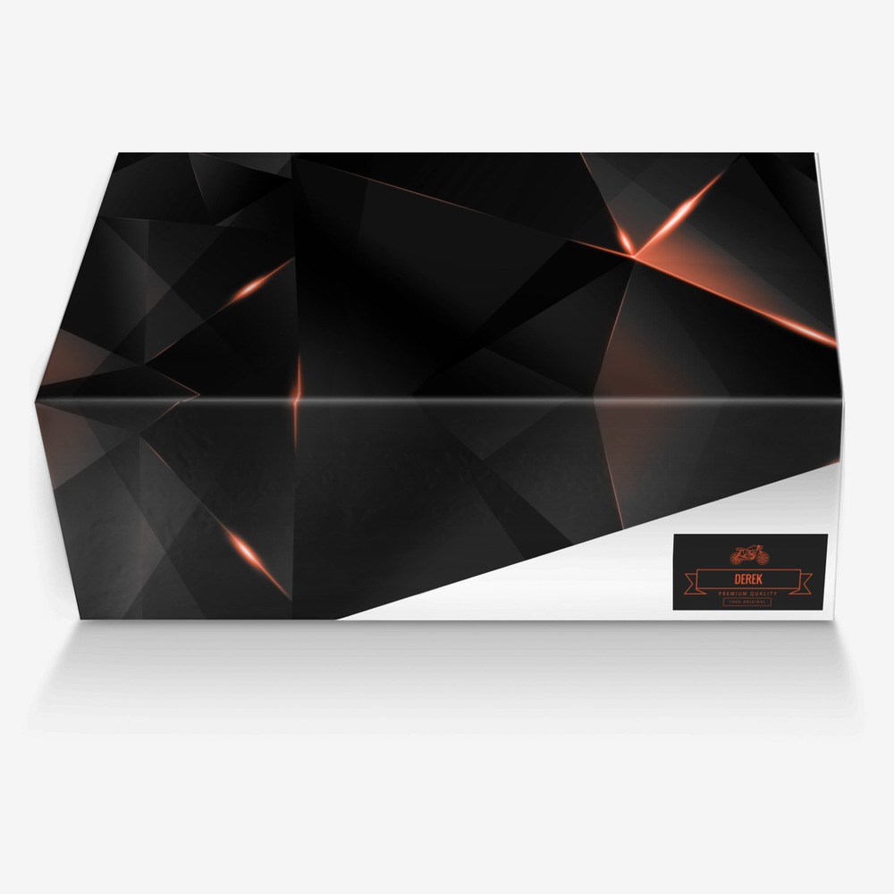 Derek custom made in Italy shoes by Derek Moore The Boss | Box view