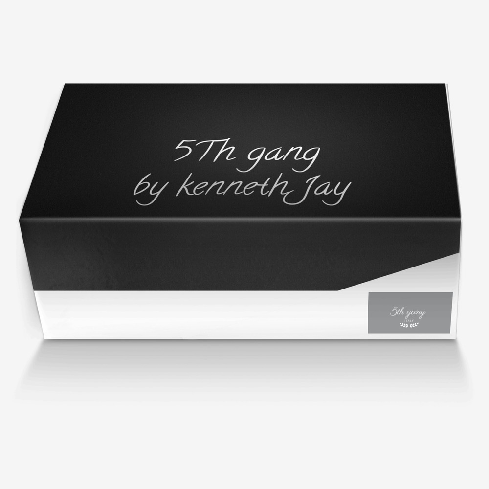 5th gang  custom made in Italy shoes by Kenneth Itzunderstandable3800 | Box view