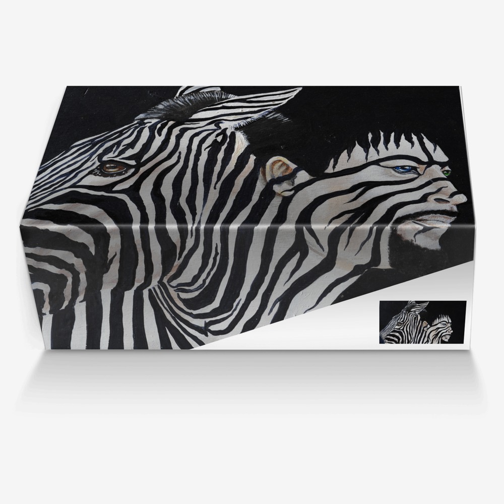 ZEBRA KNIGHT custom made in Italy shoes by Zebra Knight | Box view