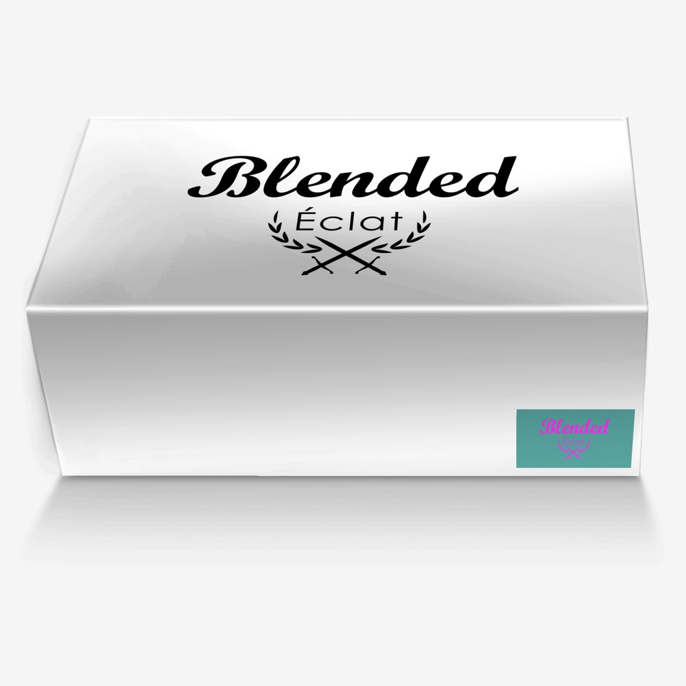 Blended Éclat custom made in Italy shoes by Aaron Sharp | Box view