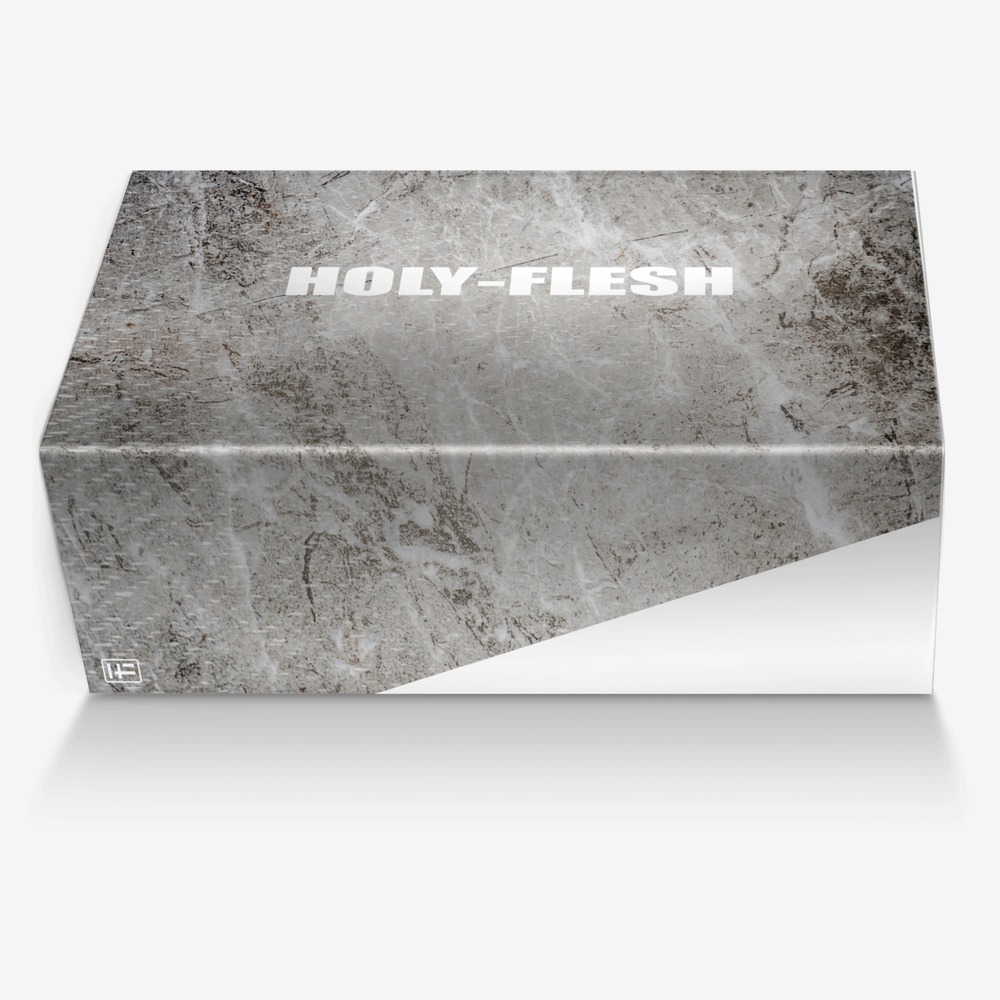 HOLY-FLESH custom made in Italy shoes by Kelvin Harris | Box view