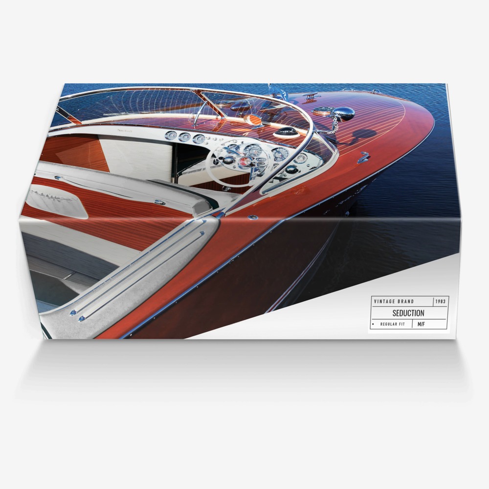 Seduction  custom made in Italy shoes by Mark Cross | Box view