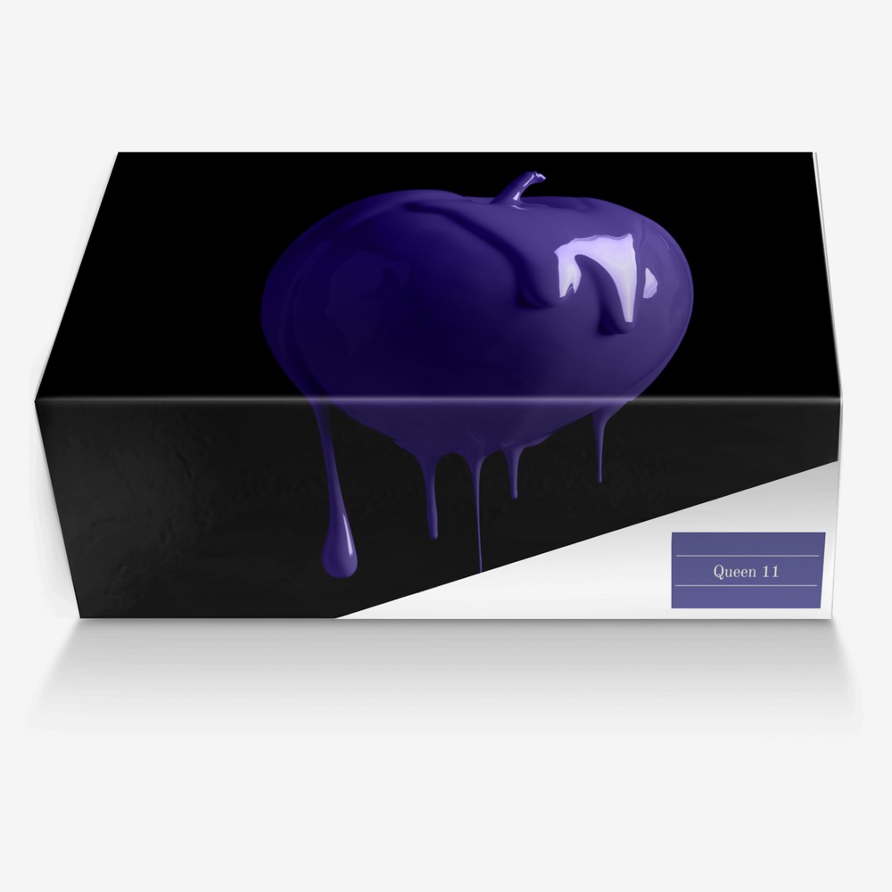 Queen 11 custom made in Italy shoes by Bena Klier | Box view