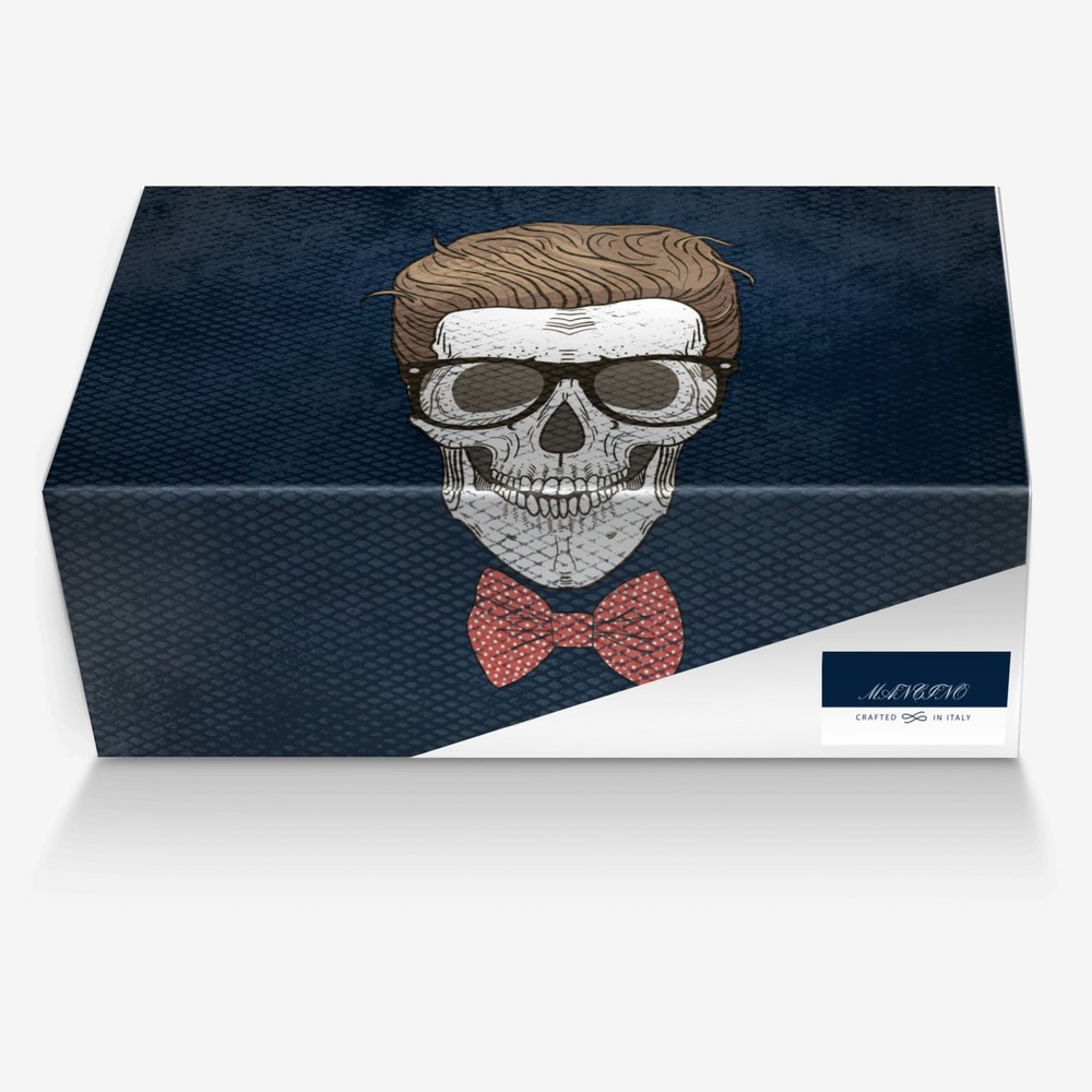 MANCINO FREDDO custom made in Italy shoes by Ray "lefty" Rhodes | Box view
