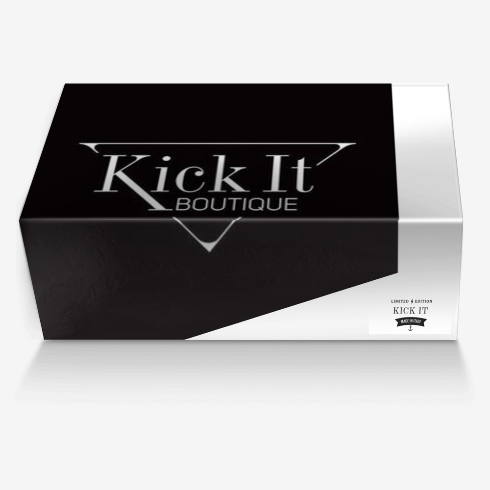 KICK IT custom made in Italy shoes by Lauren Buehner | Box view