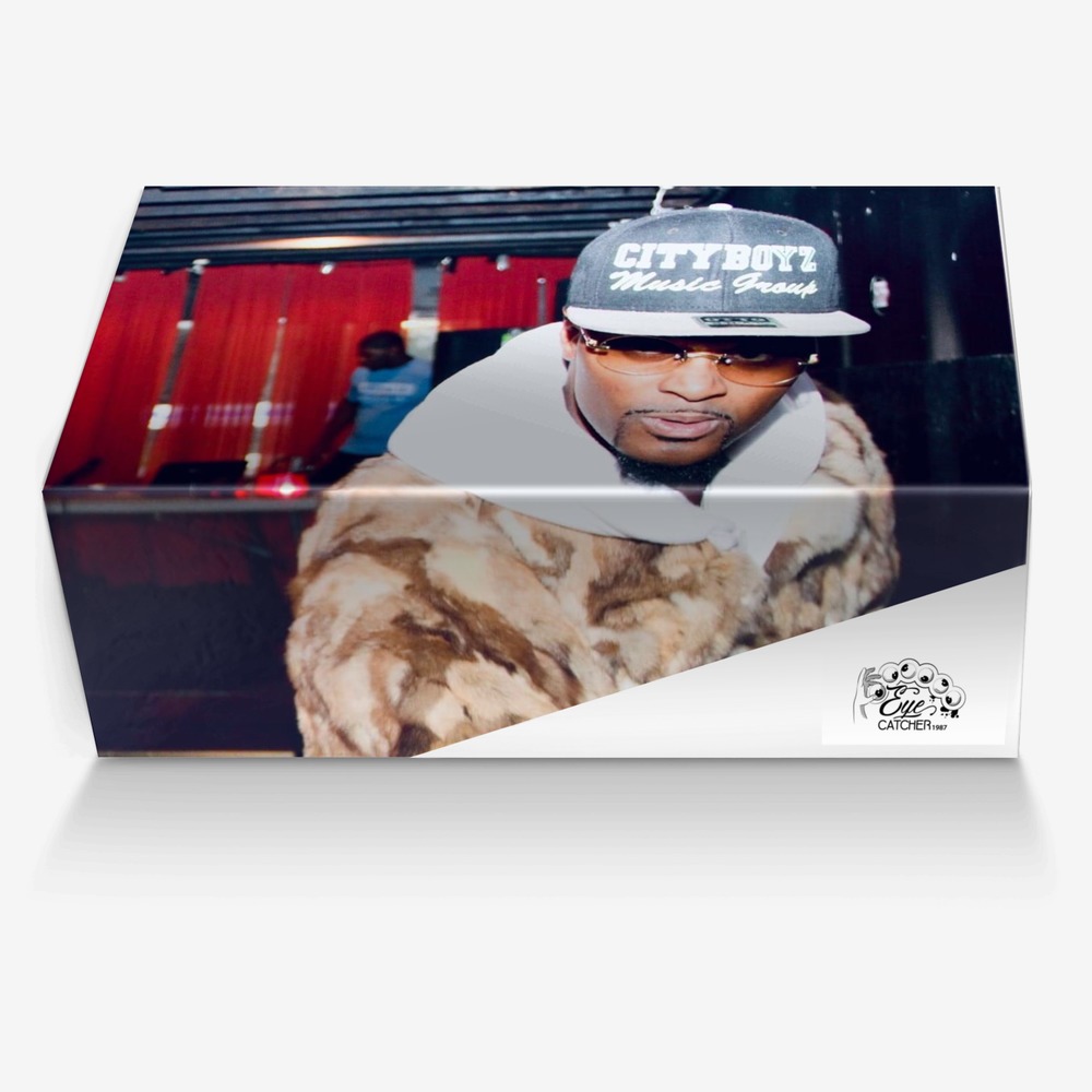 Eye Catcher custom made in Italy shoes by Reinaldo Williams | Box view